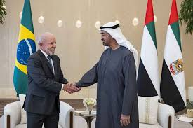 image Brazil Meets UAE As President Lula And Sheikh Mohammed Bin Zayed Al Nahyan Examine Relationship In Trade And Investment