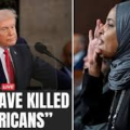 US Rep Ilhan Omar Shouted: “You Have Killed Americans!” At The State Of The Union Address By President Trump