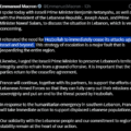 France To Support The Lebanese Armed Forces To Put An End To Threat Posed By Hezbollah, As President Macron Warns Shiite Muslim political party to Cease Attacks Against Israel.