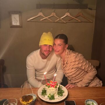 Photo Story: “No One I’d Rather Spend My Birthday Withhh.. :)) 💋” Justin Bieber Celebrate 32nd Birthday With Wife Hailey