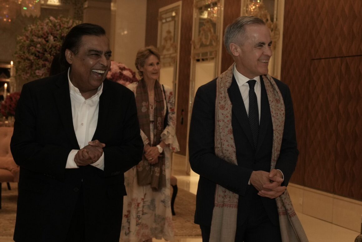 Prime Minister Mark Carney Discloses Strategic Meeting With Indian Businessman Mukesh Ambani, In Mumbai Will Bring About Economic Stability For Both Nations.