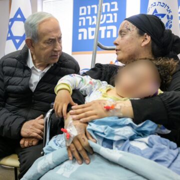 Prime Minister Benjamin Netanyahu Declares Israel Has Big Missions Ahead As He Visits Those Affected By The Collapse Incident In Beit Shemesh.
