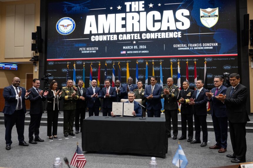 U.S. Secretary Of War Joins Western Leaders To Reaffirm Commitment To Counter Narco-Terrorist Networks