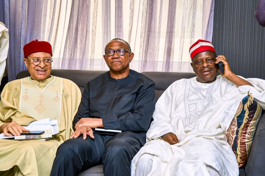 2023 Presidential Hopeful Peter Obi Joins Political Leaders to Celebrates Former Nigerian President Obasanjo At 89, Describes Him As An Exceptional Leader Whose Voice Continues To Resonate