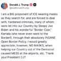 Trumps Declare ‘No Mask’ For ICE,  As The Security Operatives Fill In At Airports