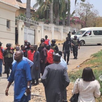 EFCC Moves To Take Over Malami Abuja’s Residence After Atiku’s Solidarity Visit, The Former AGF Calls It ‘Political Intimidation.’