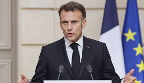 image President Emmanuel Macron On Protecting France Interest Warns Iranian President Pezeshkian Against Further Attack, Request For Restoration Of Freedom Of Navigation In The Strait Of Hormuz