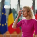 Vice-President Of The European Commission Kaja Kallas Declares The Middle East War Need To Exit