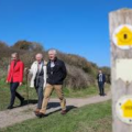 King Charles III Inaugurates A Coastal Route Named In His Honour With A Walk In Seven Sisters Country Park, In East Sussex.