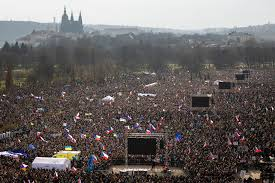 image Tens Of Thousands Of Protesters Rally In Prague Against New Government Of Czech Prime Minister Babiš