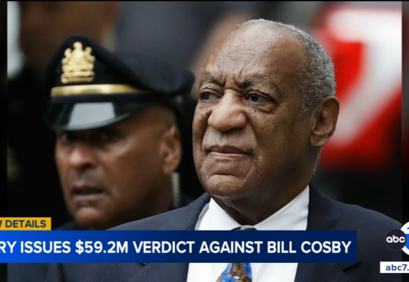 Jury Finds That Bill Cosby Sexually Assaulted Woman In 1972 And Awards Her Nearly $60 Million