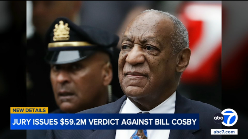 Jury Finds That Bill Cosby Sexually Assaulted Woman In 1972 And Awards Her Nearly $60 Million