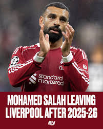 image Mohamed Salah Announces Departure from Liverpool at End of 2025/26 Season