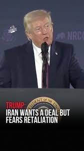 image U.S Trump Says Iran Is Afraid To Make Peace Deal With America For Fear Being Killed, Claims The Regime Want Him As Their Supreme Leader