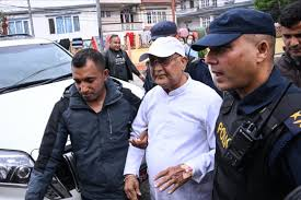 image Nepal Police Arrest Former Prime Minister And Former Home Minister Over September Protest Deaths