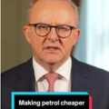 “War In The Middle East Is Pushing Up Petrol Prices, So We’re Doing Everything We Can To Save You Money Here At Home”—Prime Minister Anthony Albanese