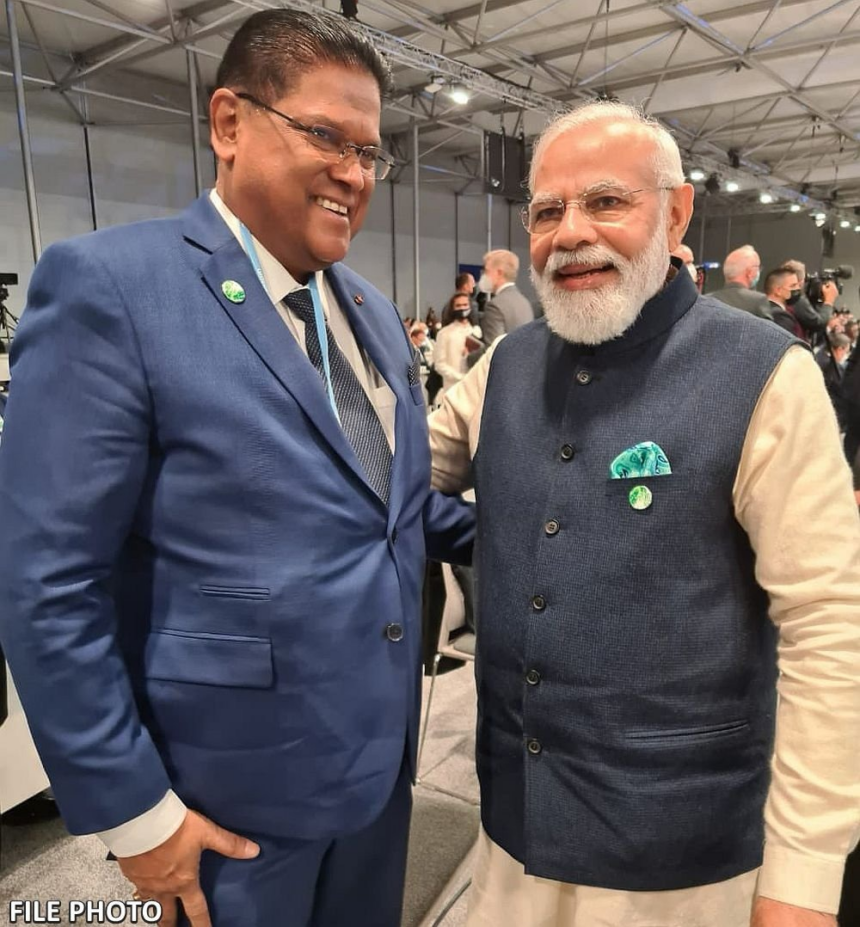 Indian Prime Minister Modi Mourns The Death Of His Friend And Former Suriname President, Describes It As “Irreparable Loss”