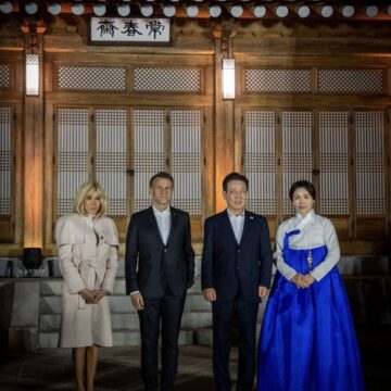 French President Emmanuel Macron Meets South-Korea President Lee Jae-Myung To Solidify Relationships