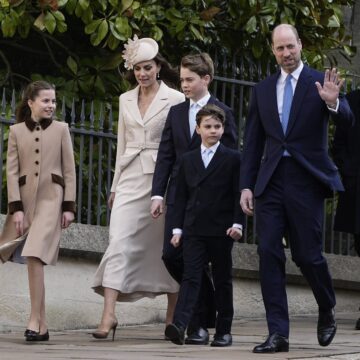 Photo News: Members Of The Royal Family, Led By The King And Queen, Attended The Easter Matins Service At St George’s Chapel, Windsor.