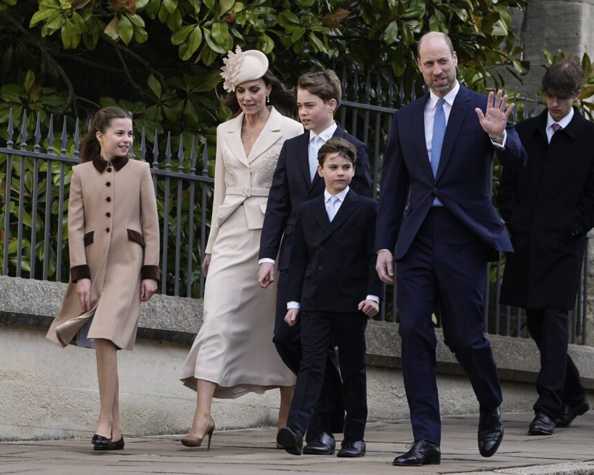 Photo News: Members Of The Royal Family, Led By The King And Queen, Attended The Easter Matins Service At St George’s Chapel, Windsor.