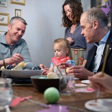 “Happy Easter, Canada”— Prime Minister Mark Carney.