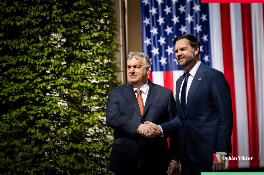 Photo News: US V.P JD Vance Arrives Hungary To Boost Orbán Viktor Election Campaign