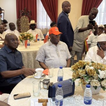 WhatsApp Image 2026-04-08 at 11.17.13 AM Former V.P Abubakar Celebrates ADC National Chairman, Senator David Mark On His Birthday, Claims His ‘Defense Of Democracy Cannot Be Overlooked.’