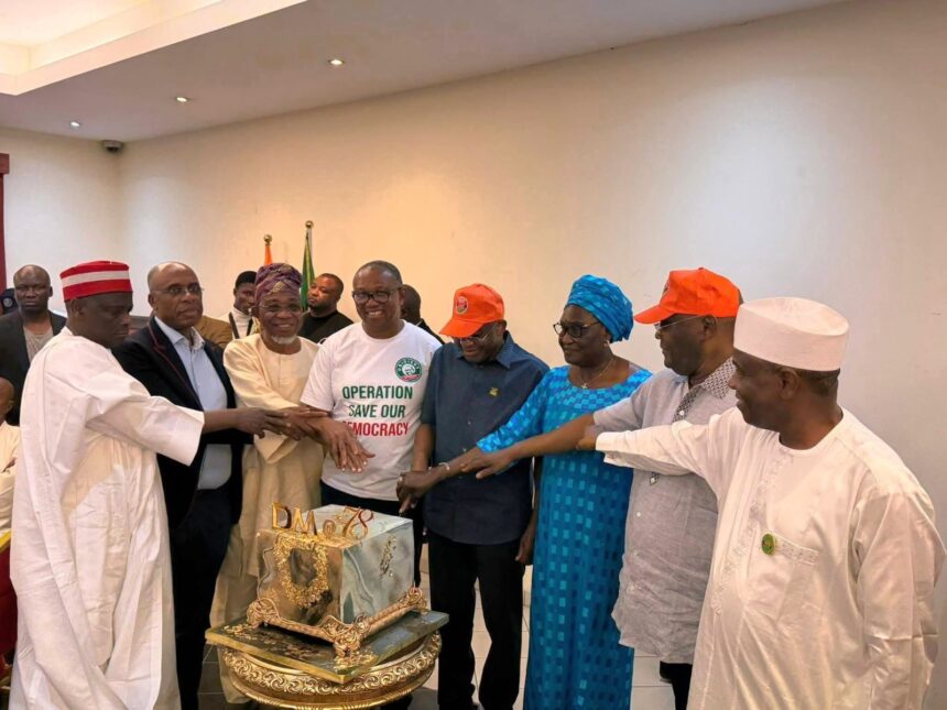 Political Leaders Celebrate ADC National Chairman David Mark 78th Birthday, Tambuwal Describes Him As Stable And Patriotic