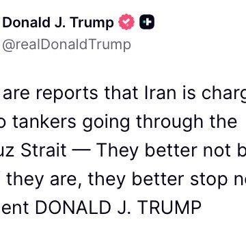 WhatsApp Image 2026-04-10 at 9.09.10 AM U.S President Trump Warns Iran Over Strait Of Hormuz Tolls Amid Ceasefire Tensions
