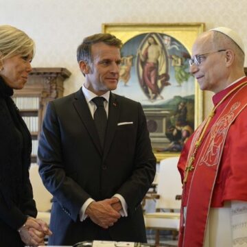 President Macron And First Lady Meets With Pope Leo XIV Vows “France Will Always Work For Dialogue, Justice, And Fraternity Among Peoples”