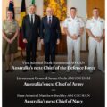 Photo News: Australia Announces  New Leadership Across The Defence Force.