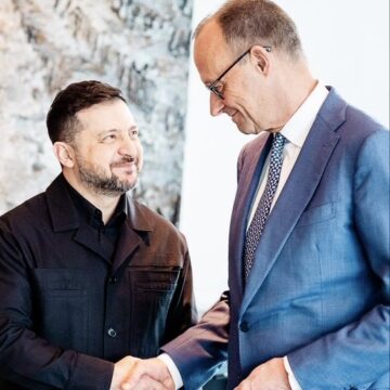 WhatsApp Image 2026-04-14 at 12.59.57 PM Photo News: “Strong Partners For A Strong Europe. Warm Welcome To Berlin,”—Chancellor Friedrich Merz Welcomes Ukrainian President Zelenskyy To Germany.