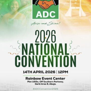 Election 2027: Former V.P Rebukes Tinubu Administration For Attempt To Revoke The Licence Of Rainbow Event Centre For Hosting The African Democratic Congress Convention Slated For Tuesday.