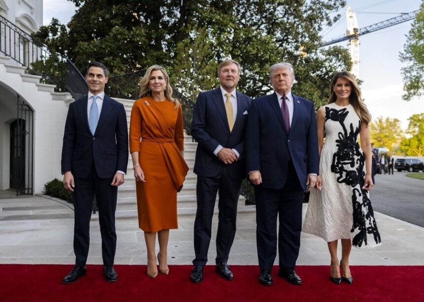 King Willem-Alexander And Queen Máxima Visit President Trump And First Lady Melania At The White House To Focus On The Special And Deep-Rooted Ties Between Netherland And U.S