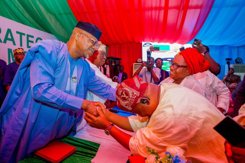 Election 2027: Ogun State Unveils Senator Solomon Olamilekan Adeola (Yayi) As The Governorship Candidate Of The All Progressives Congress.
