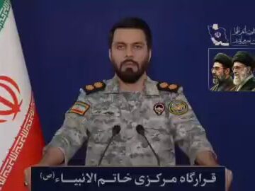 IDF Urge The Iranians To Help Prove That Its Military Officer And Spokesperson Ebrahim Zolfaghari Is AI