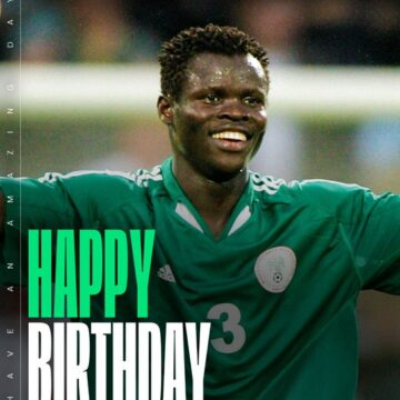 Sport Story: “Happy Birthday To The Man With The Rocket Left Foot! 🚀🎉”—Super Eagles Celebrate Its Former Left-Back Player Taye Taiwo