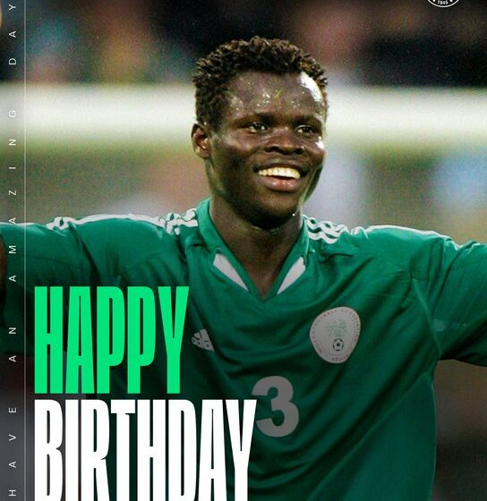 Sport Story: “Happy Birthday To The Man With The Rocket Left Foot! 🚀🎉”—Super Eagles Celebrate Its Former Left-Back Player Taye Taiwo
