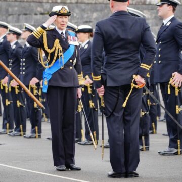 WhatsApp Image 2026-04-16 at 1.51.57 PM The Princess Royal Attends A Passing-Out Parade At Britannia Royal Naval College In Dartmouth, Devon.