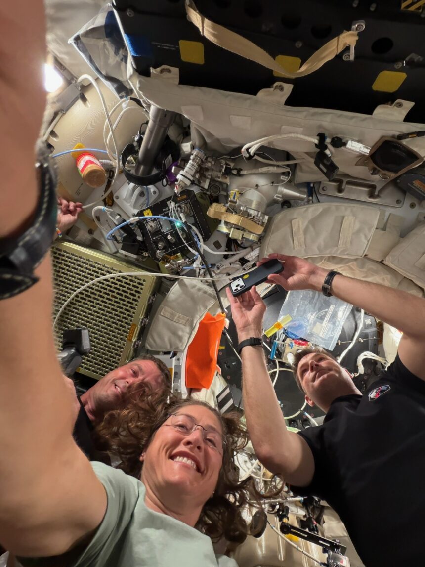 Photo News: NASA Artemis II Crew At Work From Space Conducting Science