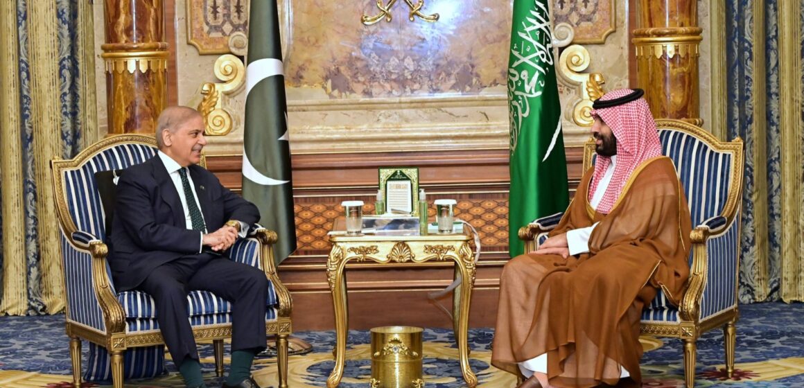 P.M Shehbaz Sharif Meets with Saudi Arabia Crown Prince, Discusses Pakistan’s Peace Efforts In Facilitating The U.S.–Iran Ceasefire.