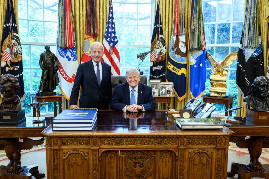 Ambassador Of The United States To Lebanon Michel Issa Meets With President Trump And Secretary Of State Rubio They Affirmed Commitment To Ongoing Talks And The Embassy’s Efforts In Beirut To Support The Restoration Of Lebanon’s Monopoly Of Force And Sovereignty.