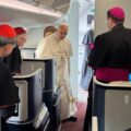 Photo News: Pope Leo XIV Boards The Papal Plane In Cameroon’s Capital, Yaoundé, Heads To The Southwestern City Of Douala, Where He Will Celebrate Mass.