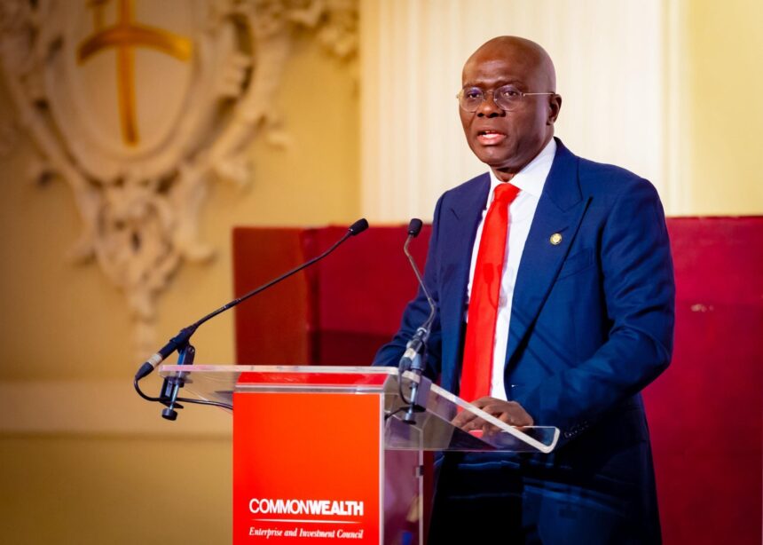 Governor Sanwo-Olu Announces Lagos To Invest In Partnership With The Commonwealth Enterprise And Investment Council At London Summit.
