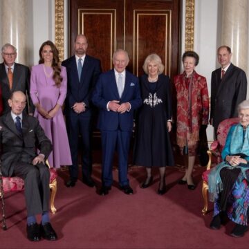Photo News: The King And Queen Are Joined By Members Of The Royal Family To Remember The Life Of Queen Elizabeth II.