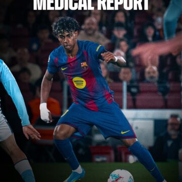FC Barcelona Officially Confirms “Yamal Has A Hamstring Injury In His Left Leg , Will Miss The Remainder Of The Season, And He Is Expected To Be Available For The World Cup.”