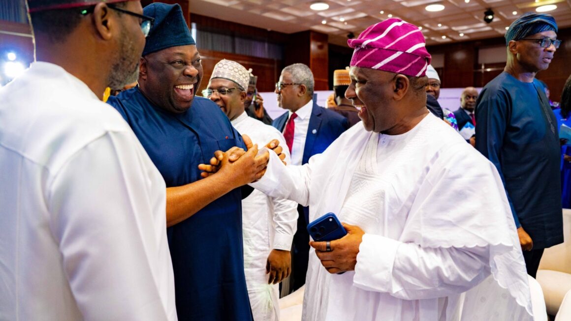 Photo News: The Nigerian Academy Of Engineering Inducts CEO/Chairman Of Dangote Group, Alhaji Aliko Dangote As An Honorary Fellow