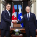 Finnish President Alexander Stubb Meets With Prime Minister Of Canada Mark Carney In Ottawa To Strengthen Bilateral Cooperation