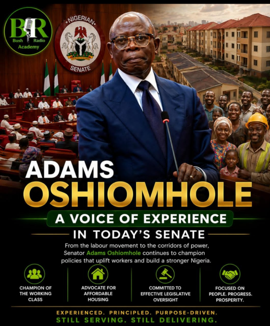 image Adams Oshiomhole: A Voice of Experience in Today’s Senate