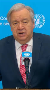 image “To The USA And Israel It Is High Time To Stop The War”—UN Secretary General António Guterres Declares